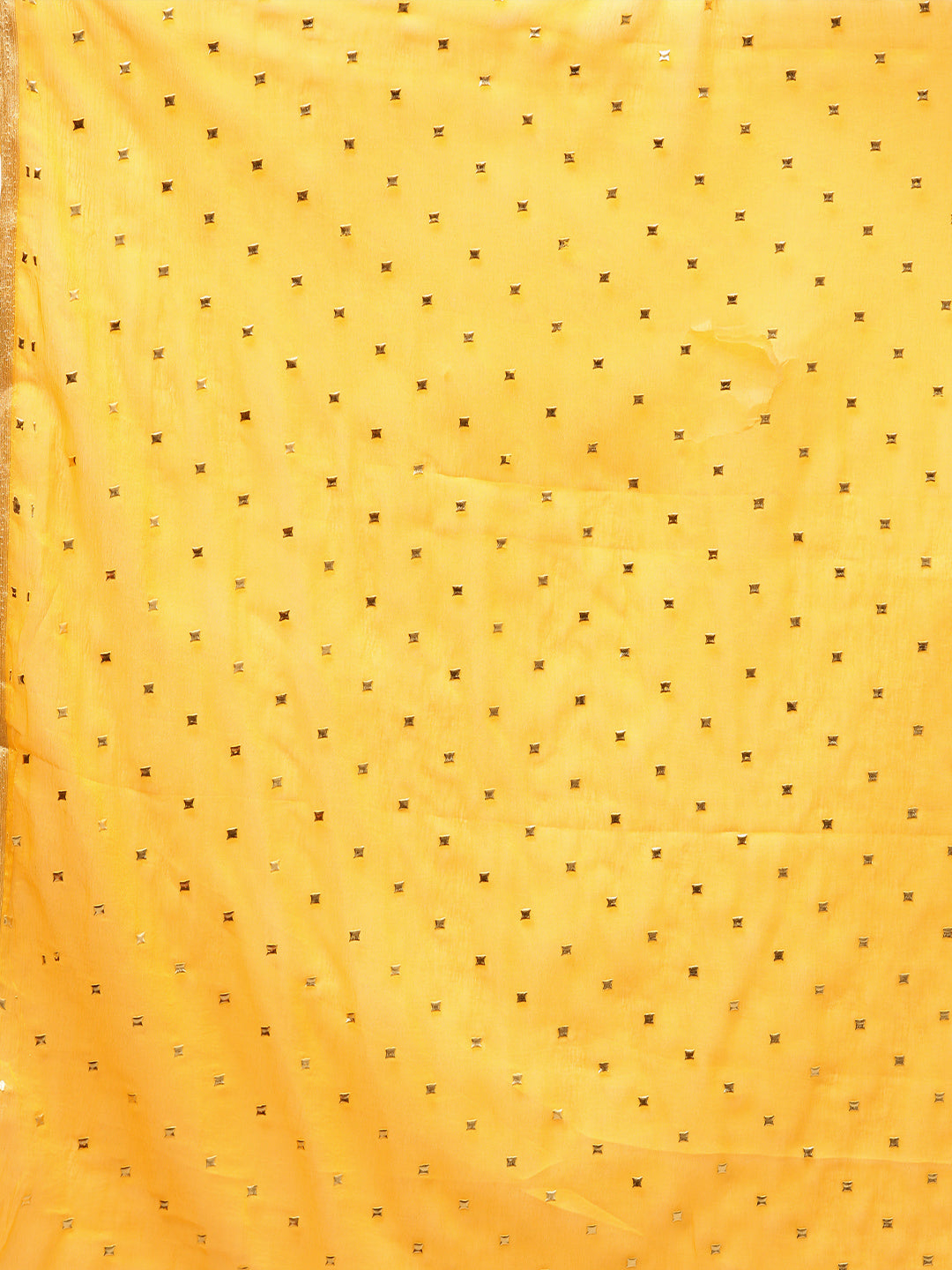 Saree Mall Yellow Embellished Saree | Grocsy