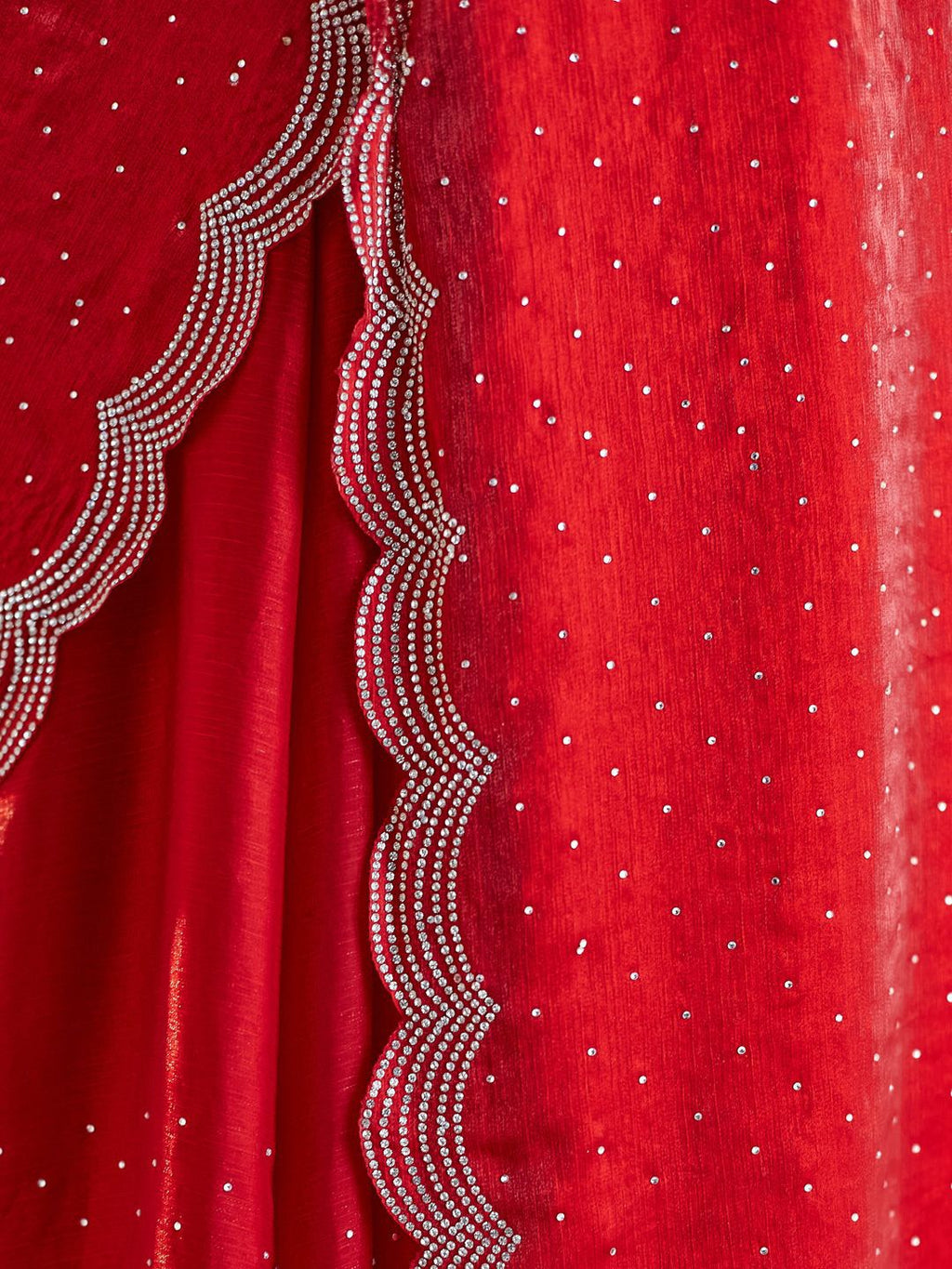 kasee Embellished Beads and Stones Pure Silk Saree | Grocsy
