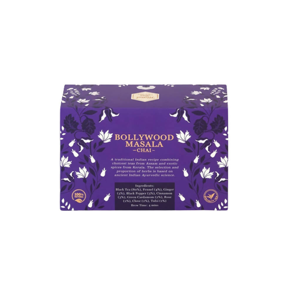 Mittal Teas Bollywood Masala Chai - Eco-Friendly Bags | Grocsy