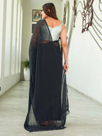 Tikhi Imli Georgette Ready to Wear Saree | Grocsy