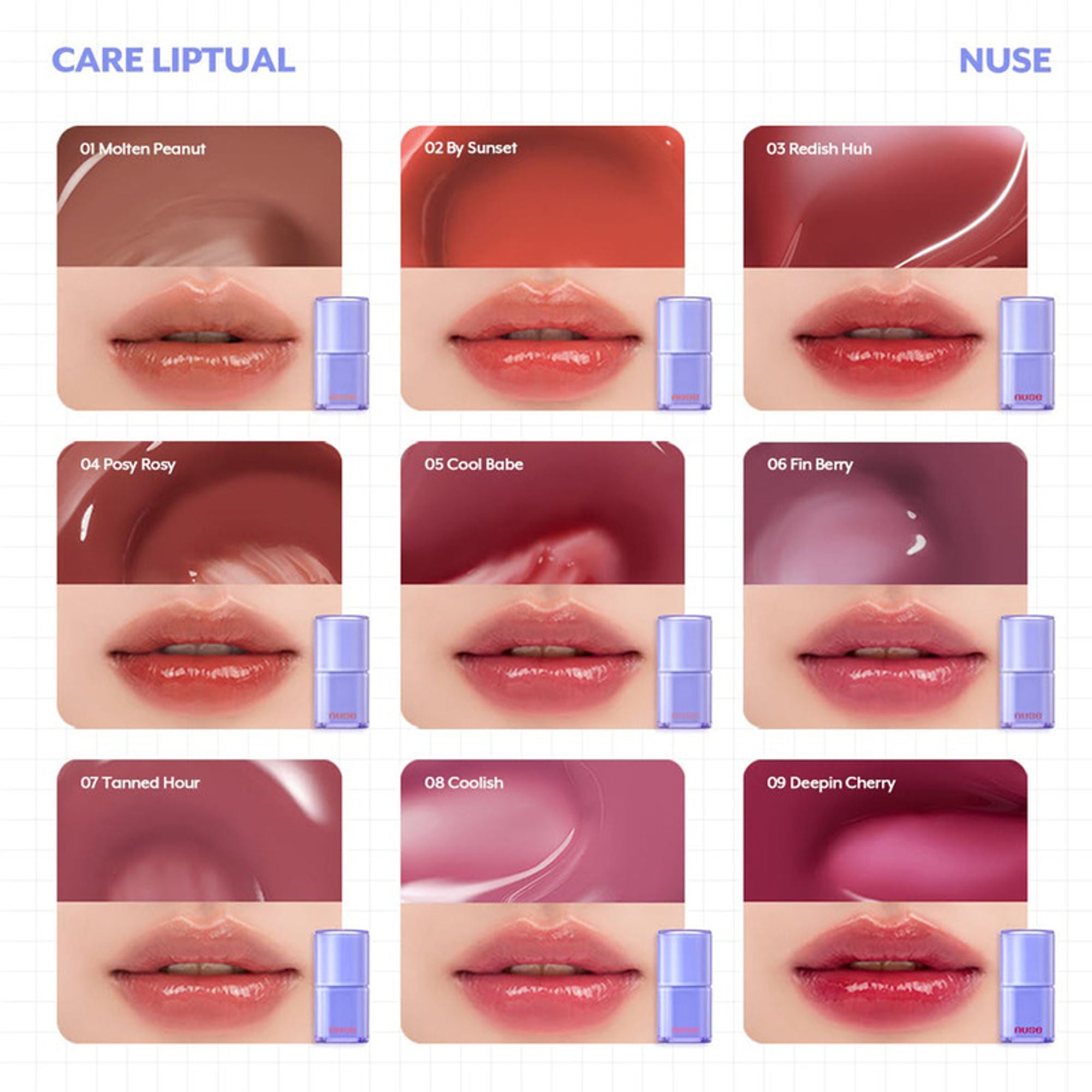 NUSE Care Liptual - Molten Peanut | Grocsy
