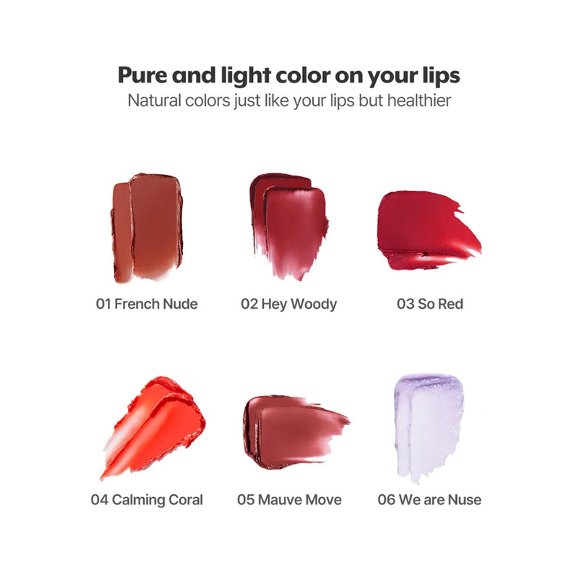 NUSE Color Care Lip balm - We Are Nuse | Grocsy