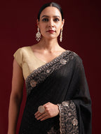 kasee Embellished Embroidered Saree | Grocsy