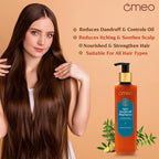 Omeo Anti Dandruff Shampoo With Green Natural Anti Dandruff Agent | Grocsy