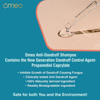 Omeo Anti Dandruff Shampoo With Green Natural Anti Dandruff Agent | Grocsy