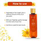 Omeo Arnica Hair Oil With Amla & Almond Oil Extract | Grocsy