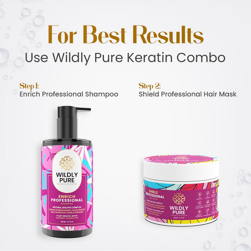 Wildly Pure Professional Keratin Colour Protect Shampoo | Grocsy