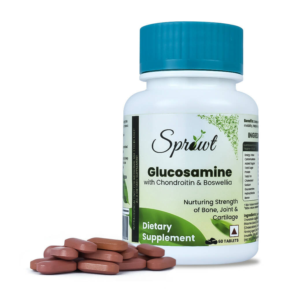 Sprowt Joint Support Glucosamine Tablets | Grocsy