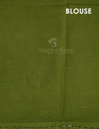 Off White Colour Block Print Crocia Mulmul Cotton Saree By Gayathri Reddy Designer Studio | Grocsy