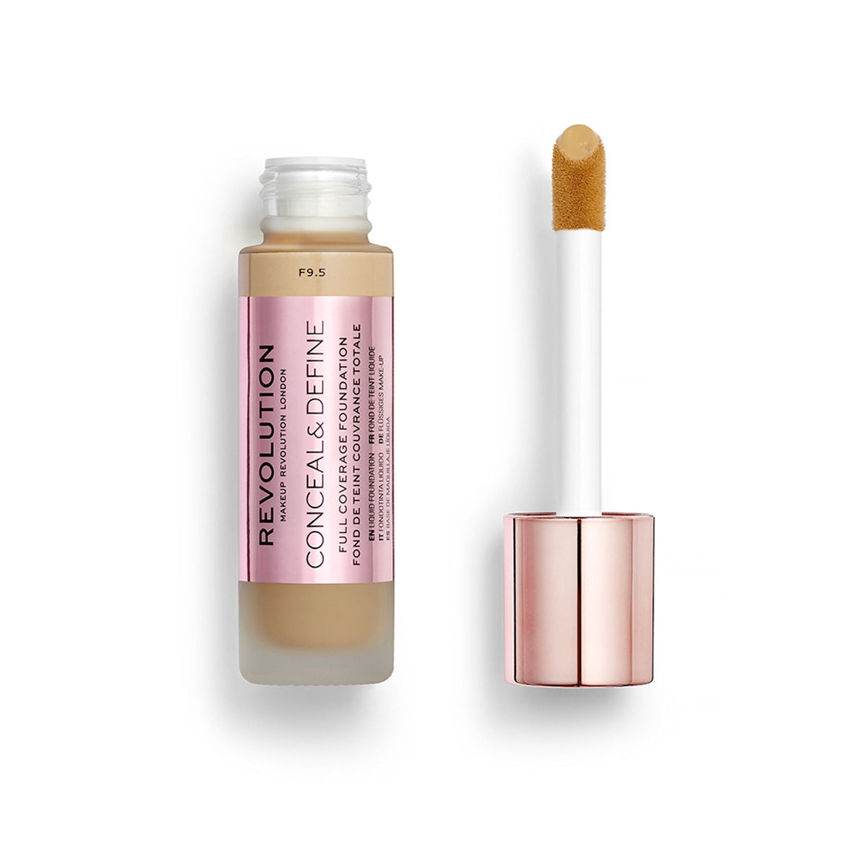 Makeup Revolution Conceal And Define Foundation - F9.5 | Grocsy