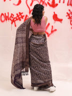 Tikhi Imli Floral Ready to Wear Saree | Grocsy