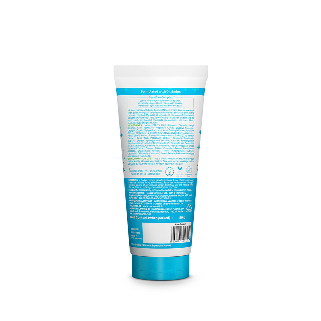 Mamaearth Baby Dermasoft Face Cream | Grocsy