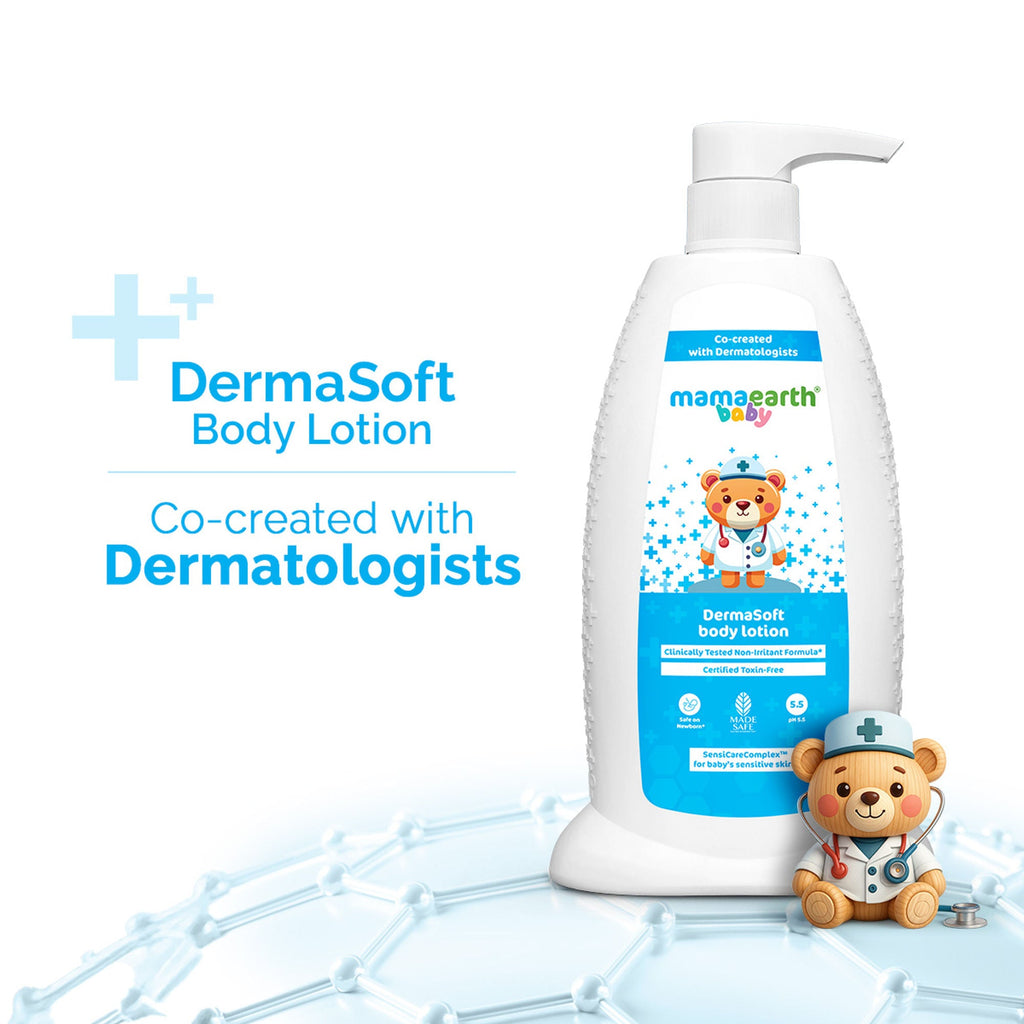 Mamaearth Baby Dermasoft Body Lotion | Grocsy