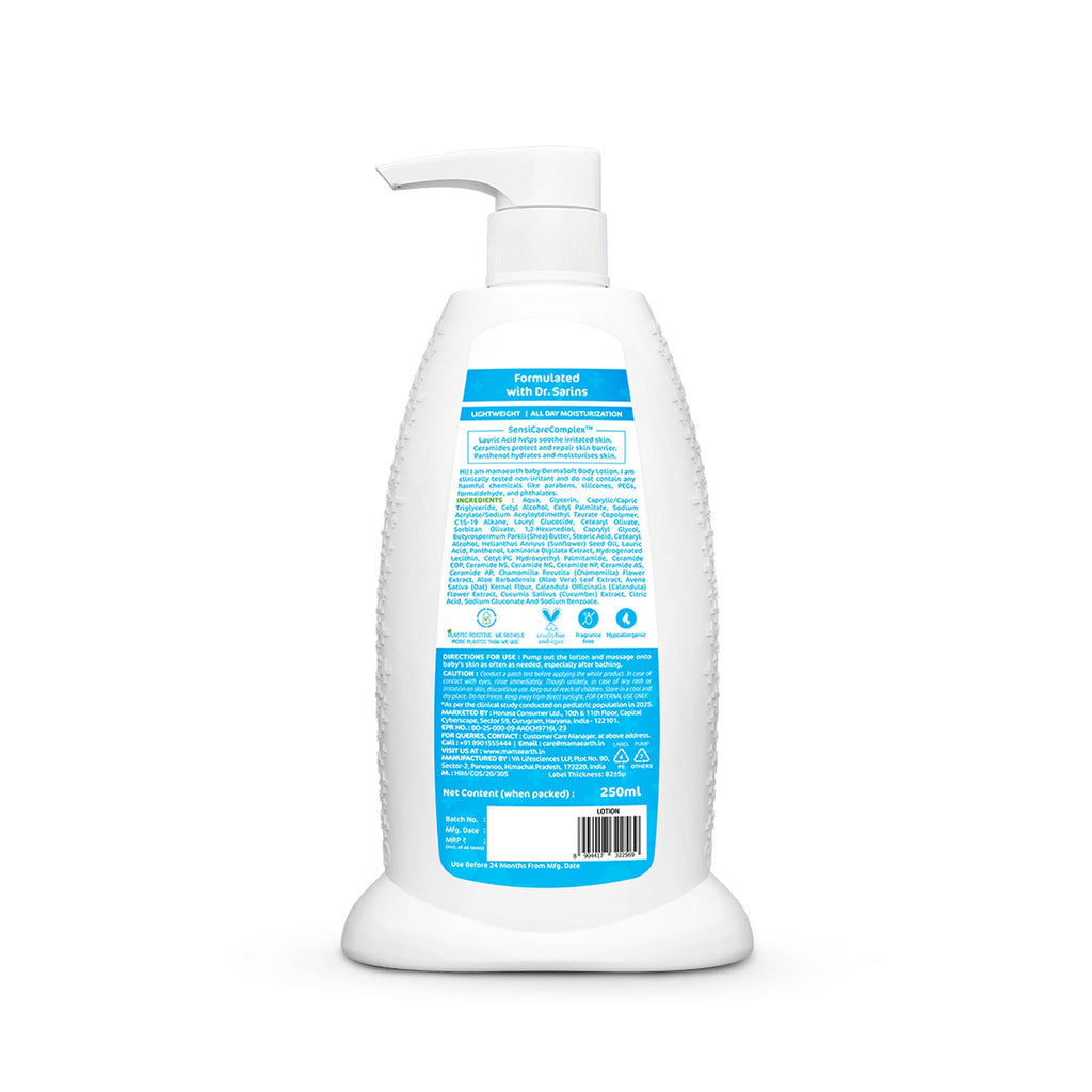 Mamaearth Baby Dermasoft Body Lotion | Grocsy