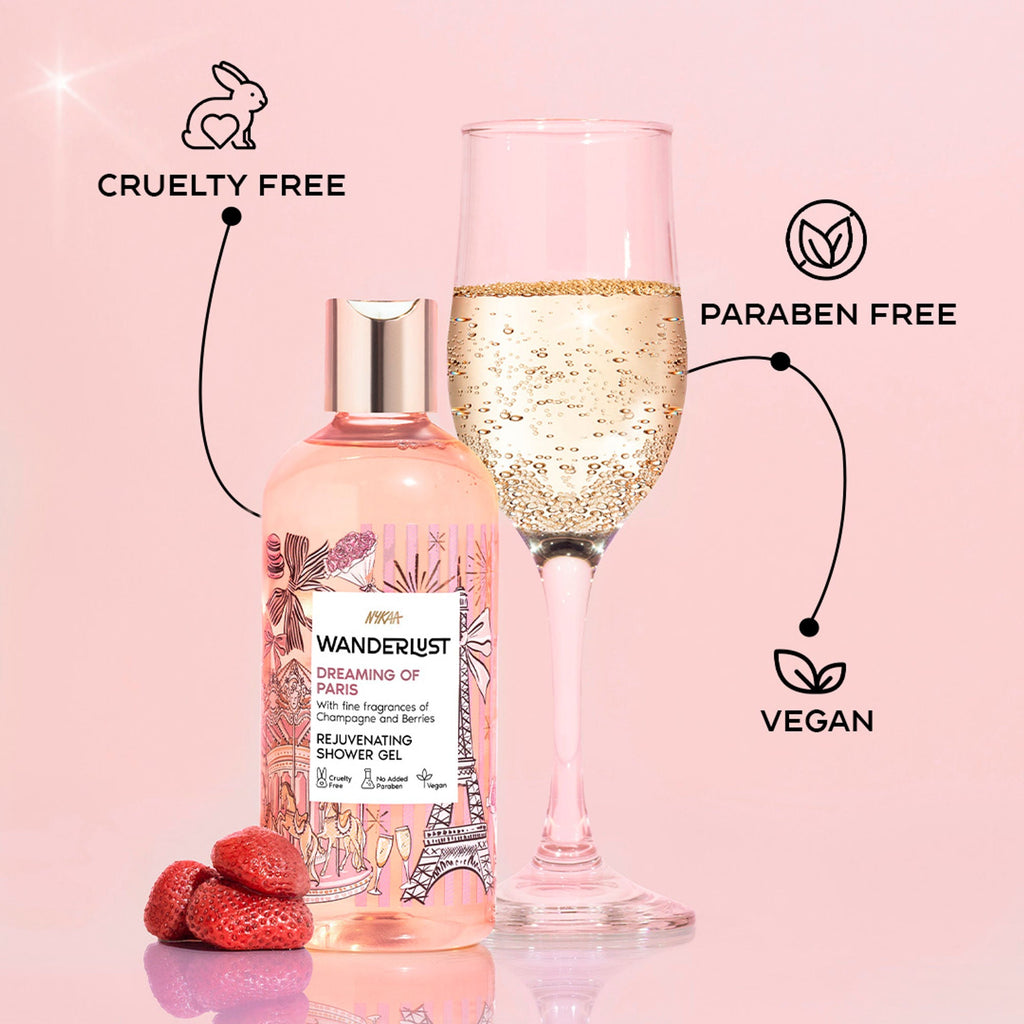 Wanderlust Shower Gels - Dreaming-Of-Paris | Grocsy