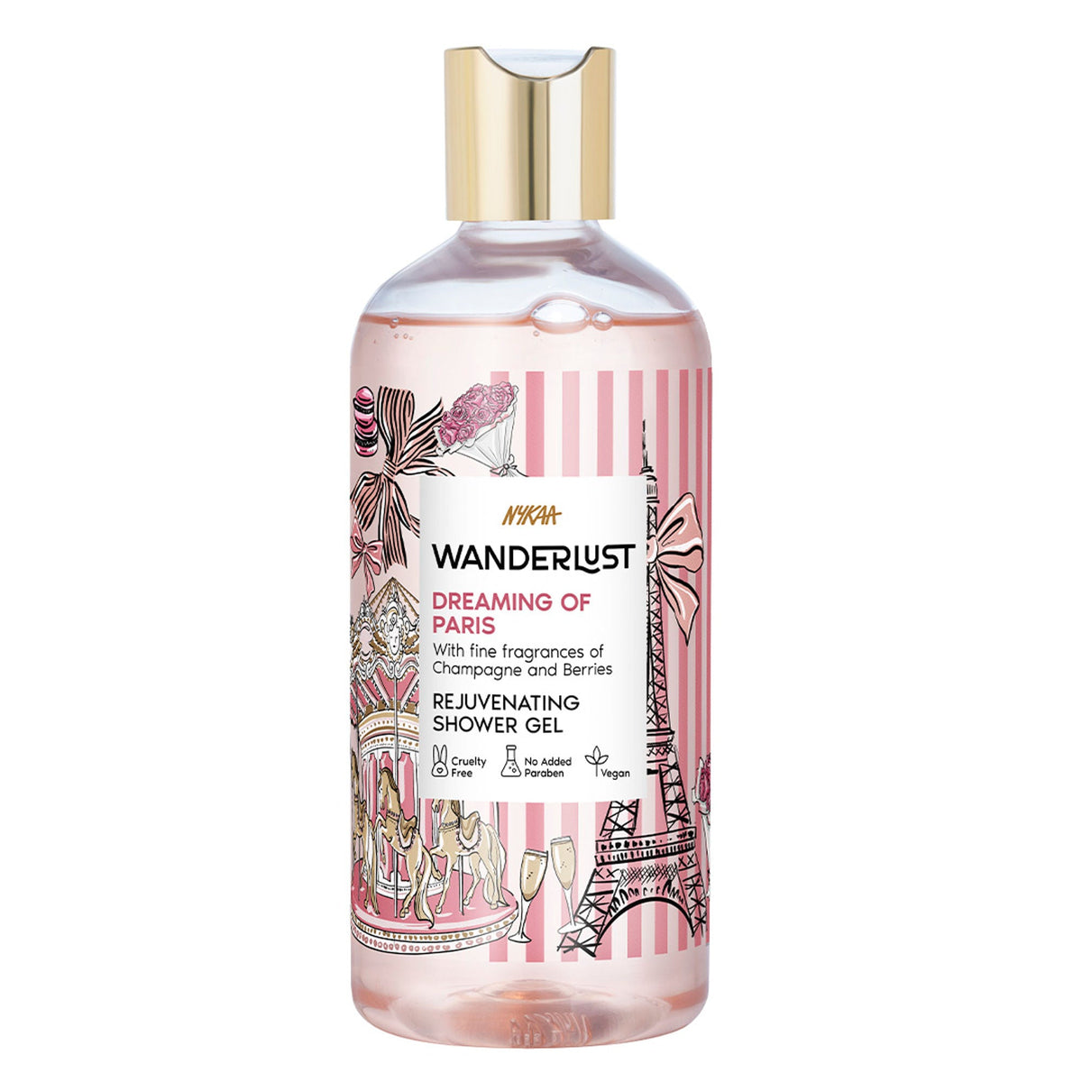 Wanderlust Shower Gels - Dreaming-Of-Paris | Grocsy