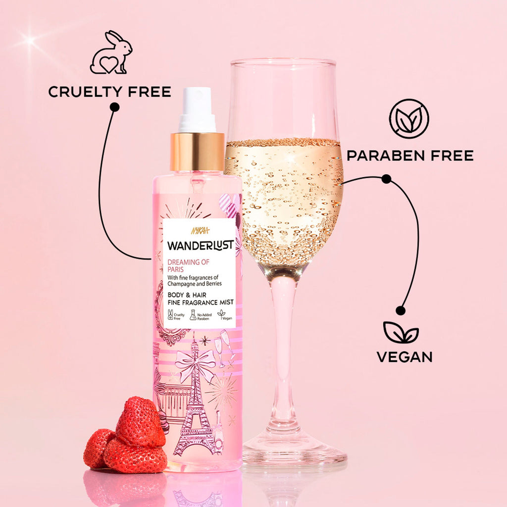 Wanderlust Fragrance Mist For Her - Dreaming-Of-Paris | Grocsy