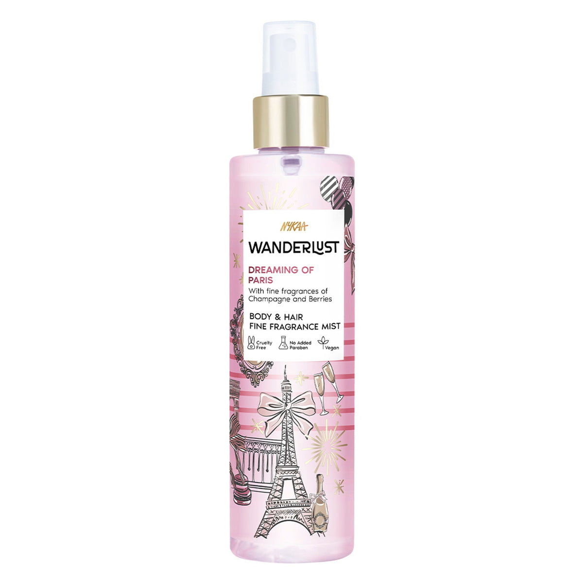 Wanderlust Fragrance Mist For Her - Dreaming-Of-Paris | Grocsy
