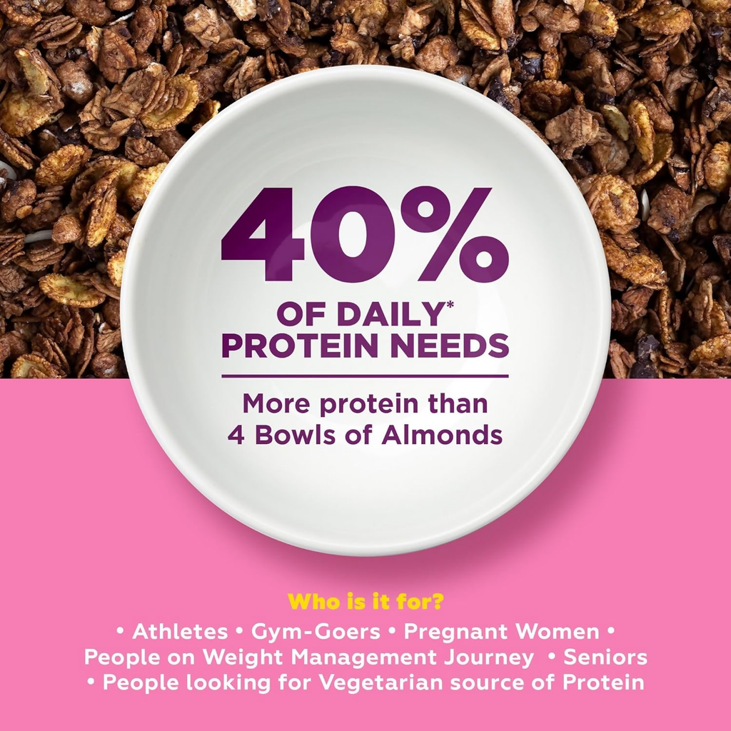 Yoga Bar High Protein Muesli - Choco Almond | Grocsy