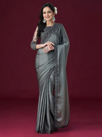 kasee Ethnic Embroidered Sarees | Grocsy