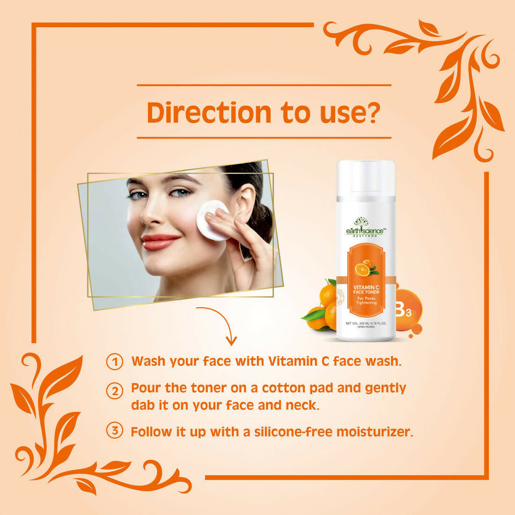 Earth Science Ayurveda Vitamin C Face Toner | Grocsy