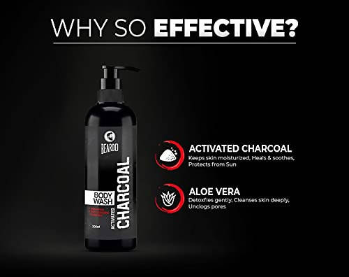 Beardo Activated Charcoal Body Wash | Grocsy