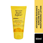 Revlon Touch & Glow Advanced Radiance Sun Care Daily Moisturizing Lotion SPF 50 | Grocsy