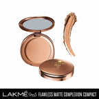 Lakme 9 To 5 Flawless Matte Complexion Compact - Almond | Grocsy