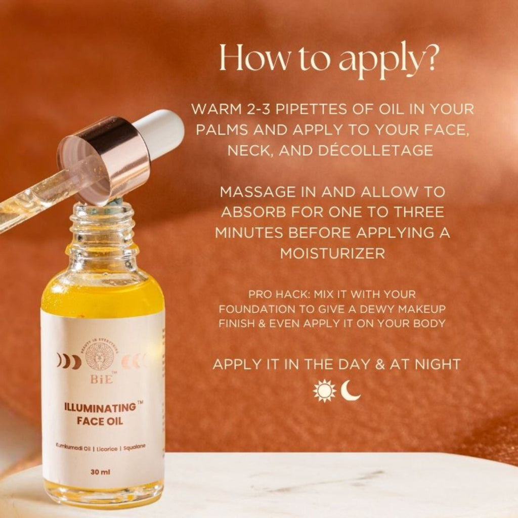 BiE Illuminating Face Oil | Grocsy