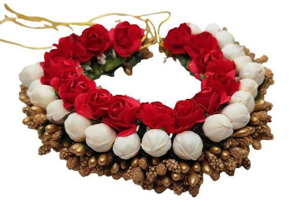 Red & Gold Hair Accessories | Grocsy