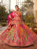 Monjolika Fashion Multi Colour Banarasi Silk Diamond Wedding Trendy Lehenga Choli | Grocsy