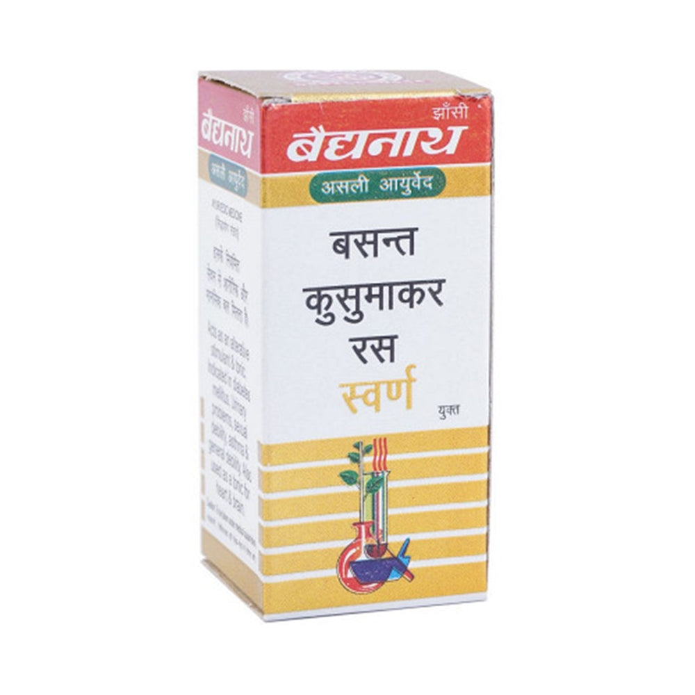 Baidyanath Basantkusmakar Ras - 25 Tablets | Grocsy