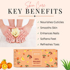 Aroma Treasures Orange & Chocolate Sinful Indulgence Mani-Pedi Kit | Grocsy
