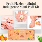 Aroma Treasures Orange & Chocolate Sinful Indulgence Mani-Pedi Kit | Grocsy