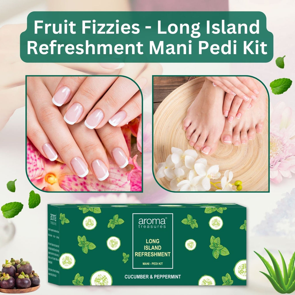 Aroma Treasures Long Island Refreshment Mani-Pedi Kit | Grocsy