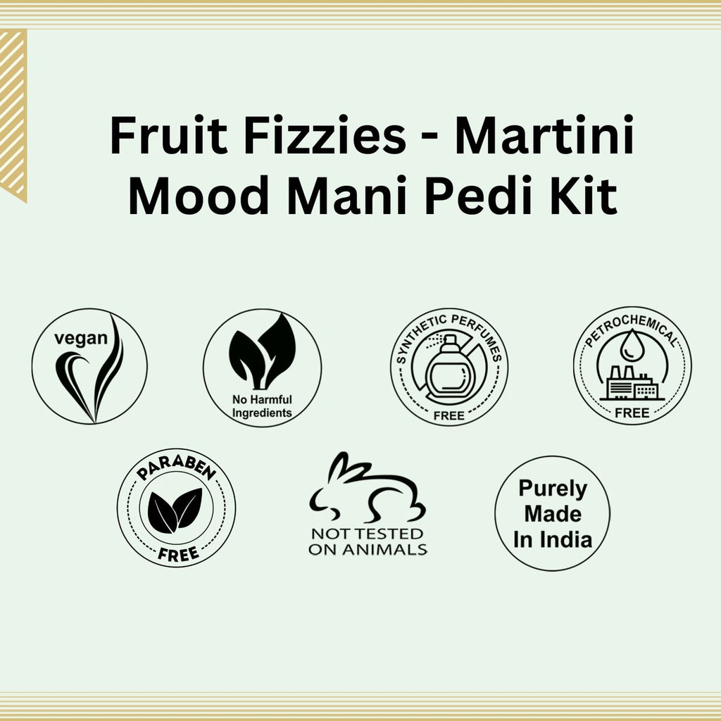 Aroma Treasures Martini Mood Mani-Pedi Kit With Watermelon And Litchi | Grocsy