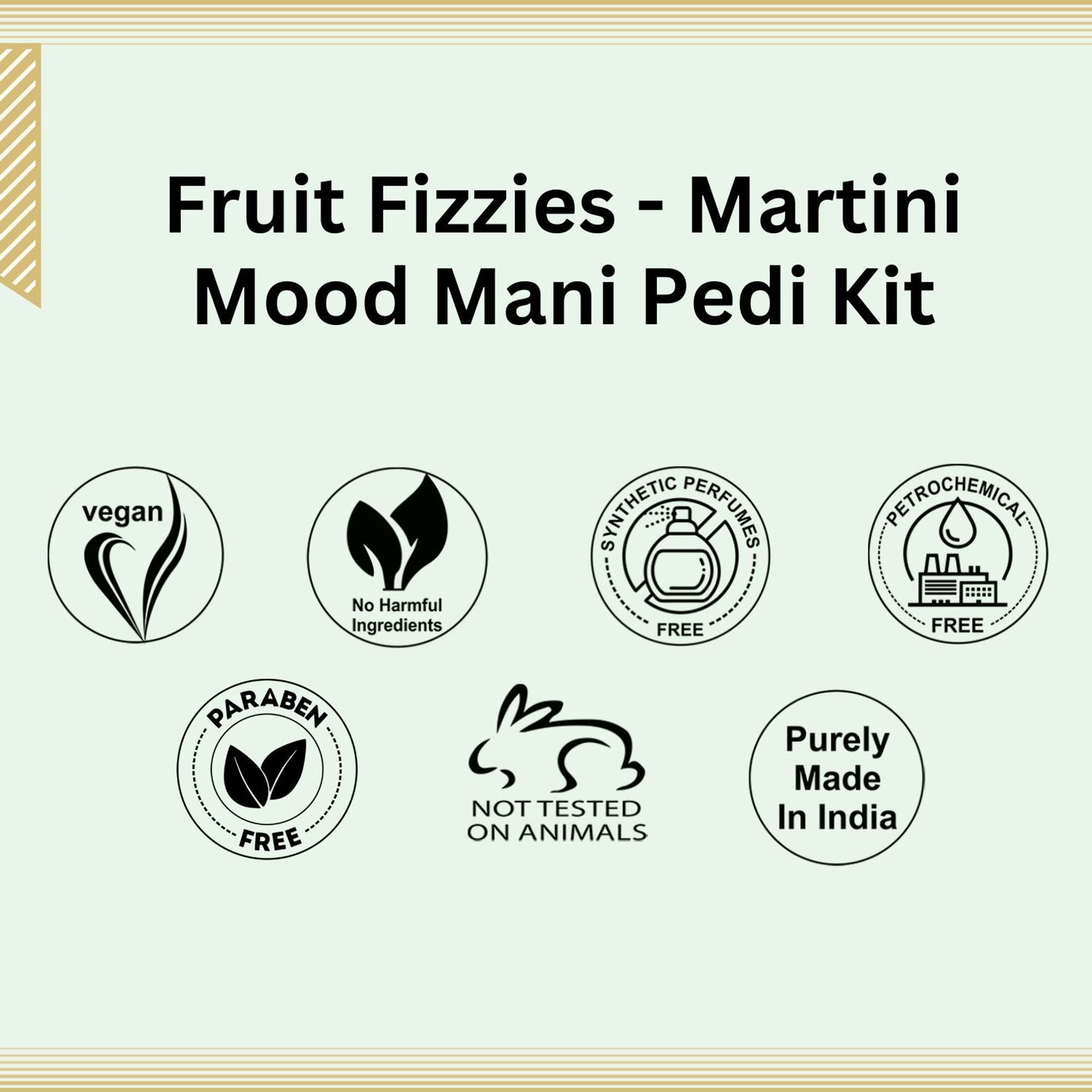 Aroma Treasures Martini Mood Mani-Pedi Kit With Watermelon And Litchi | Grocsy
