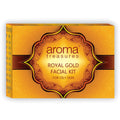 Aroma Treasures Royal Gold Facial Kit For Oily Skin - Single Time | Grocsy