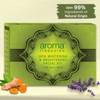 Aroma Treasure Skin Whitening And Brightening Facial Kit For Oily Skin | Grocsy