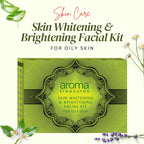 Aroma Treasure Skin Whitening And Brightening Facial Kit For Oily Skin | Grocsy