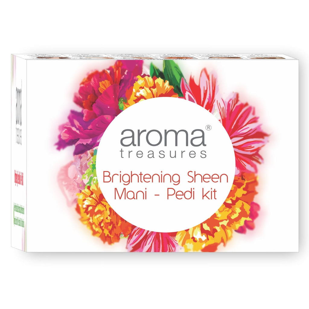 Aroma Treasure Brightening Sheen Mani - Pedi Kit - Single Time | Grocsy
