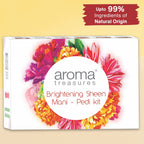 Aroma Treasure Brightening Sheen Mani - Pedi Kit - Single Time | Grocsy