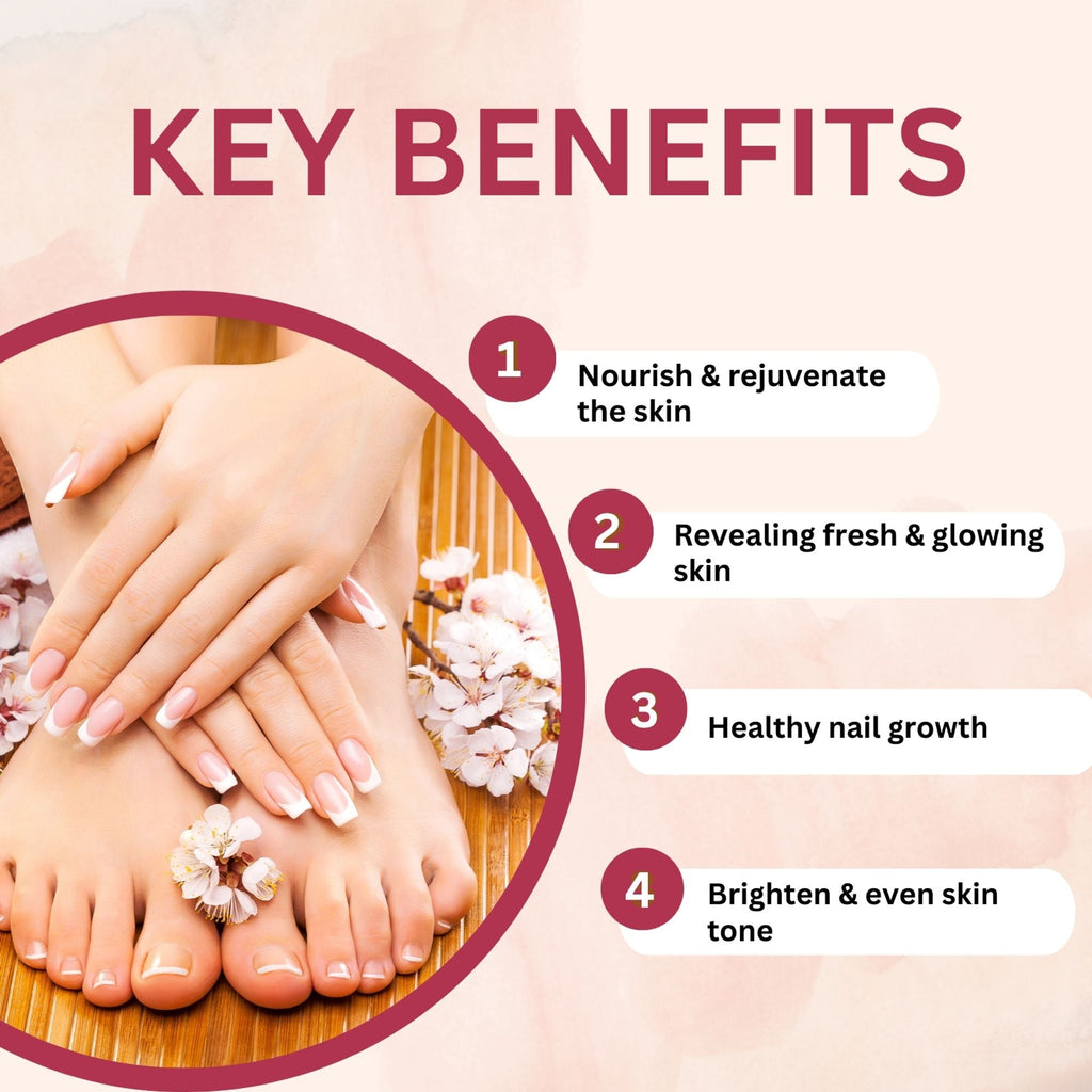 Aroma Treasure Brightening Sheen Mani - Pedi Kit - Single Time | Grocsy