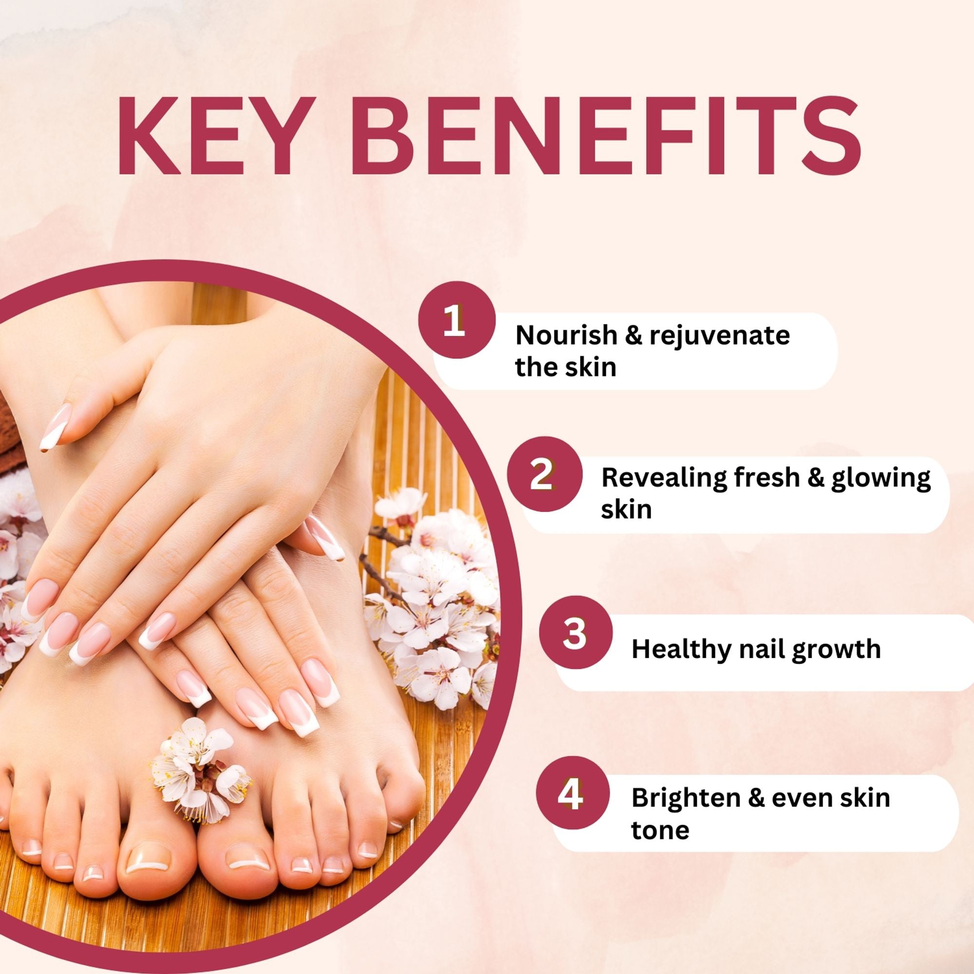 Aroma Treasure Brightening Sheen Mani - Pedi Kit - Single Time | Grocsy