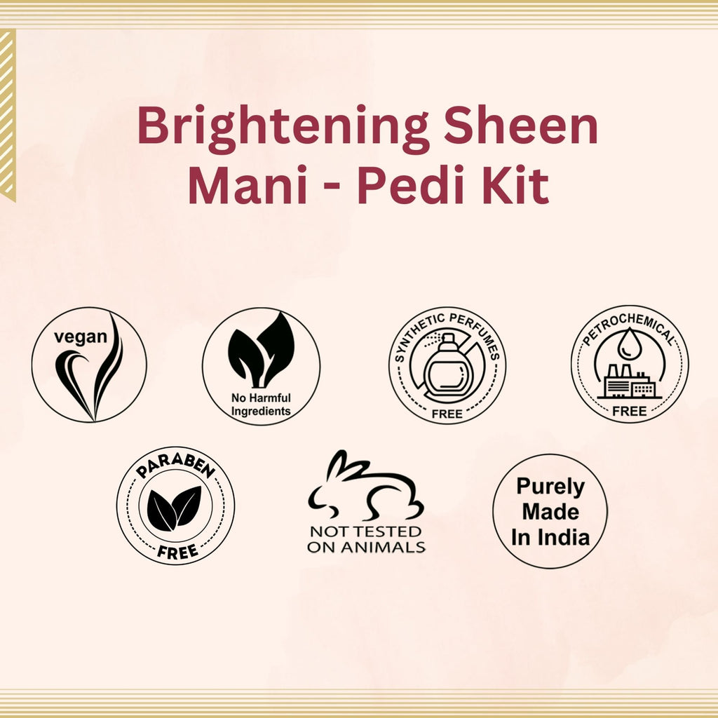 Aroma Treasure Brightening Sheen Mani - Pedi Kit - Single Time | Grocsy