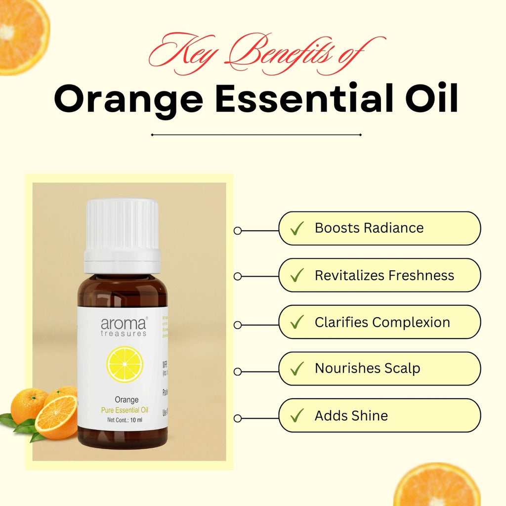 Aroma Treasures Orange Essential Oil | Grocsy
