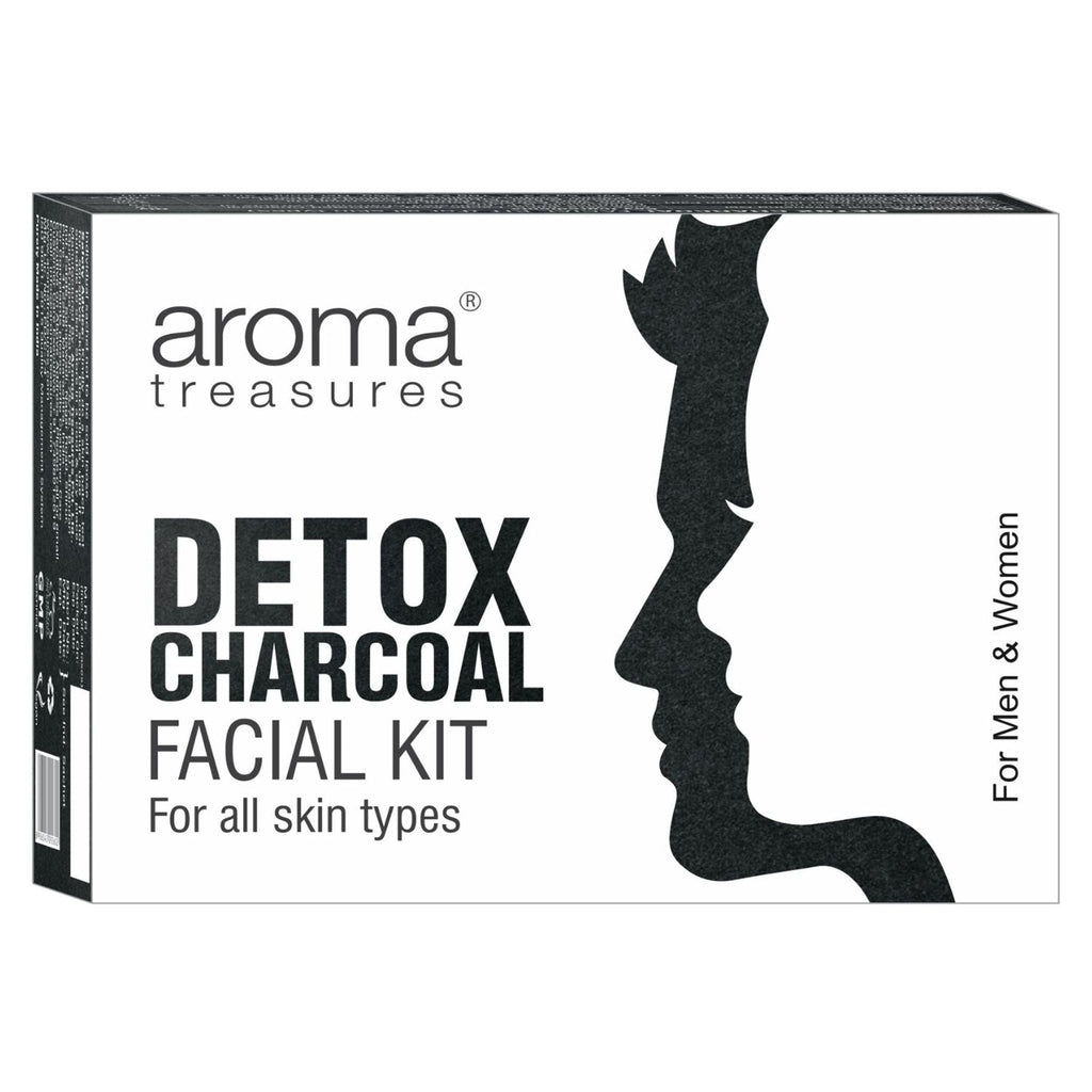 Aroma Treasures Detox Charcoal Facial Kit | Grocsy