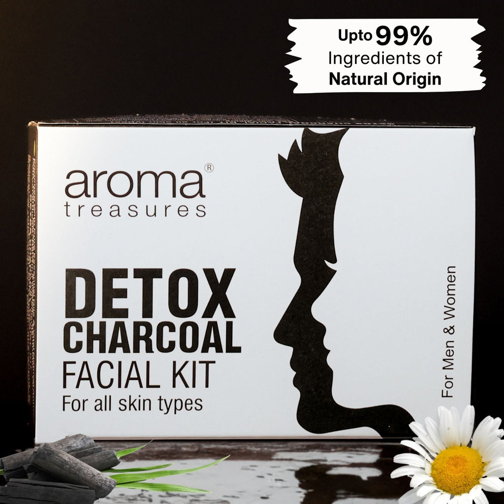 Aroma Treasures Detox Charcoal Facial Kit | Grocsy