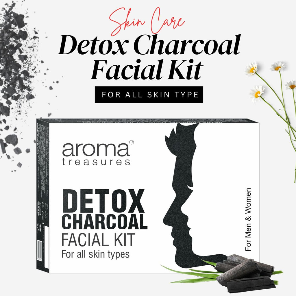 Aroma Treasures Detox Charcoal Facial Kit | Grocsy