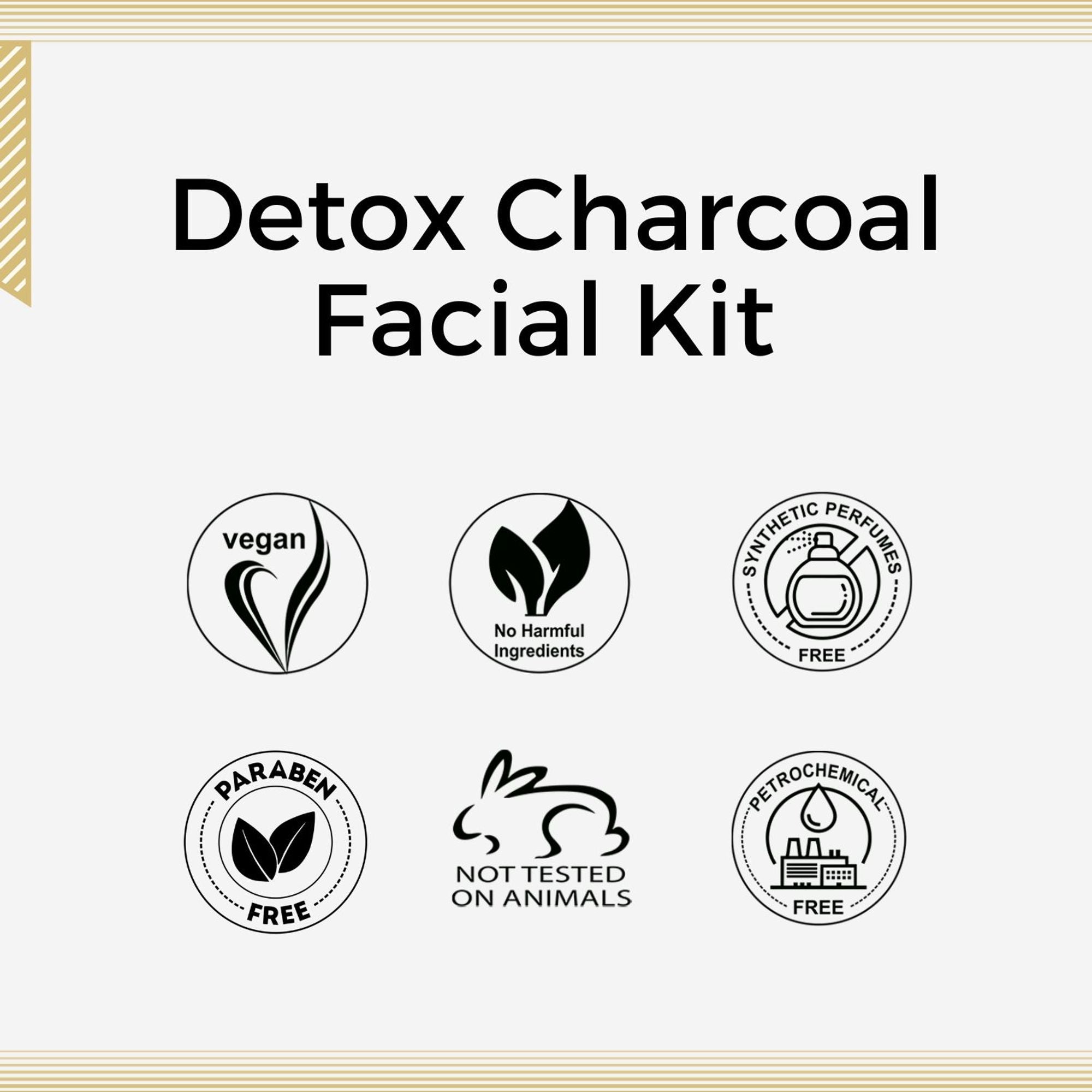 Aroma Treasures Detox Charcoal Facial Kit | Grocsy